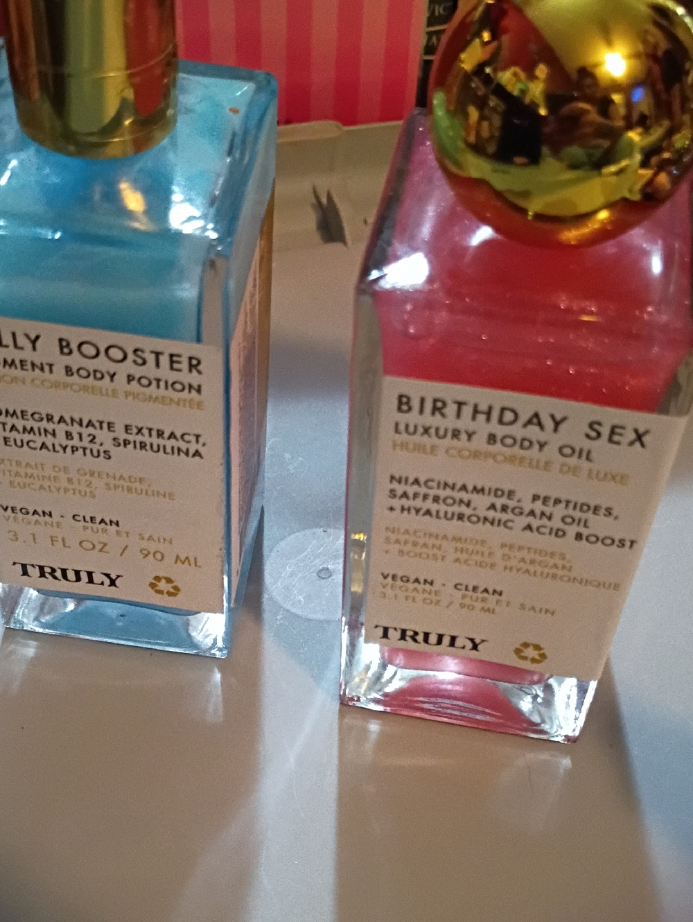 Truly Birthday Sex Luxury Body Oil - Pink